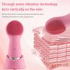 Electric Sonic Waterproof Facial Cleansing Brush for Men & Women Rechargeable Exfoliating Face Scrubber Cleanser Brush Skin Care