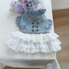 Pet Circle, Pet Clothing Dog Cat Clothing Cute Modern Texas Denim Skirt