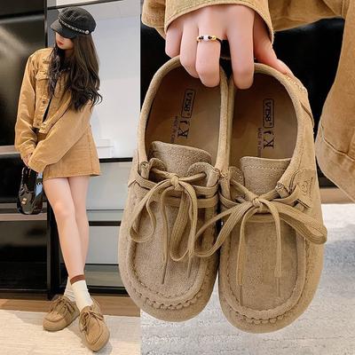All-inclusive Soft-soled Single Shoes Women's New Autumn Flat-soled Casual Doudou
