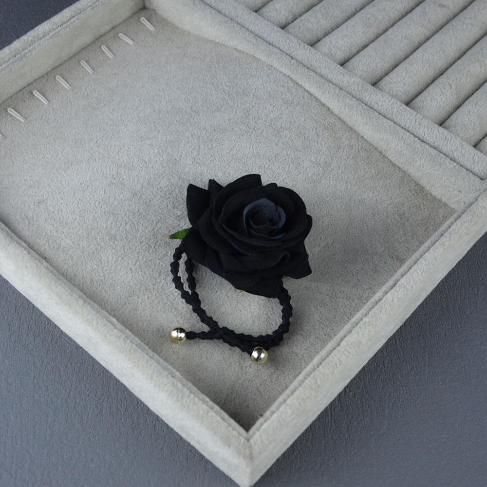 Barrette latérale rose rouge vintage pour spectacles de danse