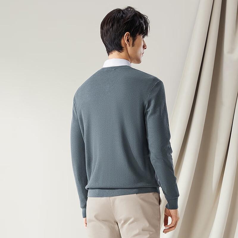 Septwolves Men's V-Neck Cashmere Blend Sweater