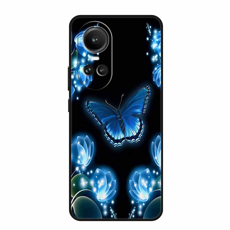 For Oppo Reno10 Pro Case Animals TPU Soft Silicone Back Cover for Oppo Reno 10 Pro 5G CPH2525 CPH2531 Protective New Phone Funda