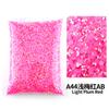 Wholesale Bulk Resin Rhinestone Jelly Color AB transparent AB 2mm,3mm,4mm,5mm,6mm Facets FlatBack Nail Art Garment Decoration