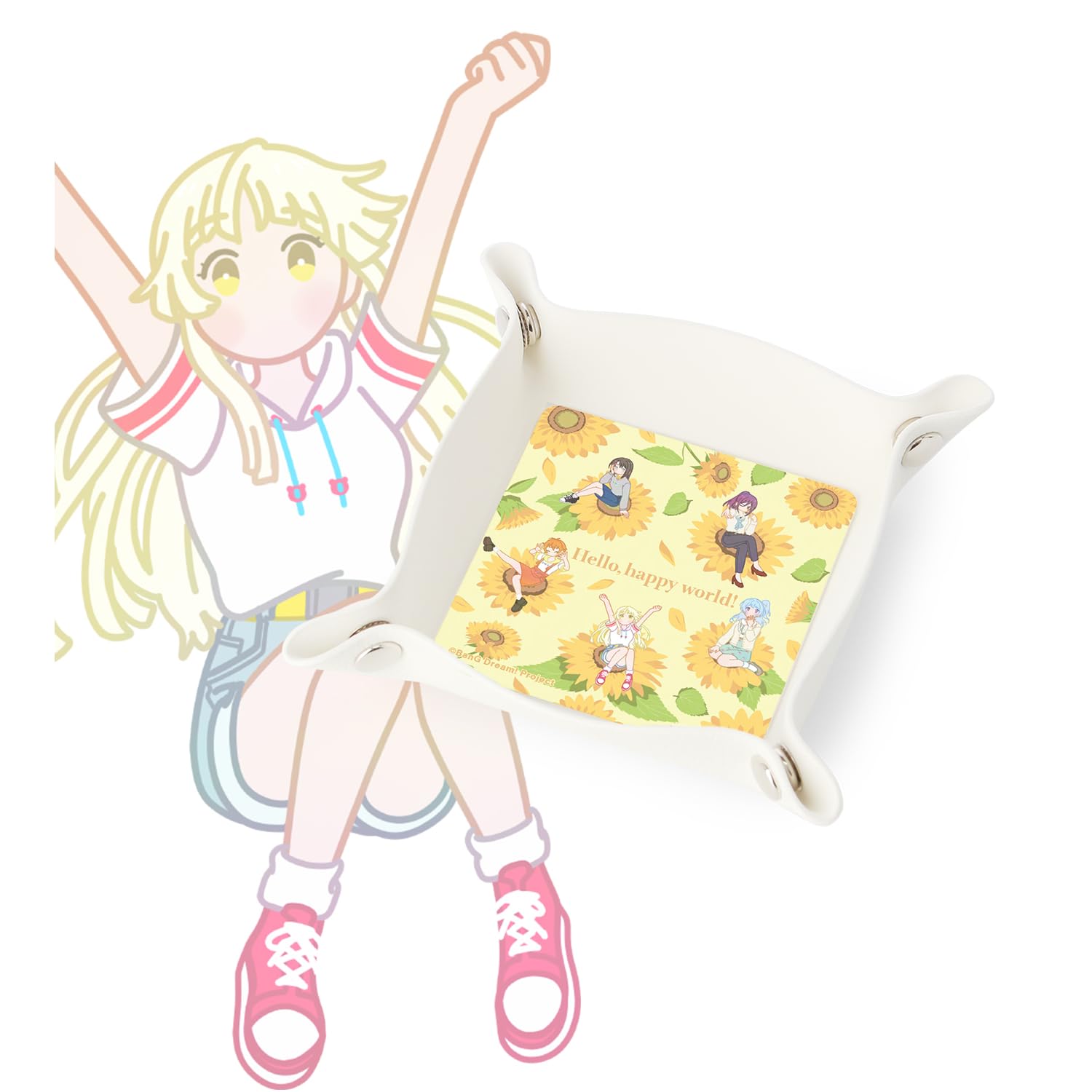 

BanG Girls Band Счастливая Ботания из ПУ кожи Мечта! Вечеринка! Привет, мир! Многоярусный