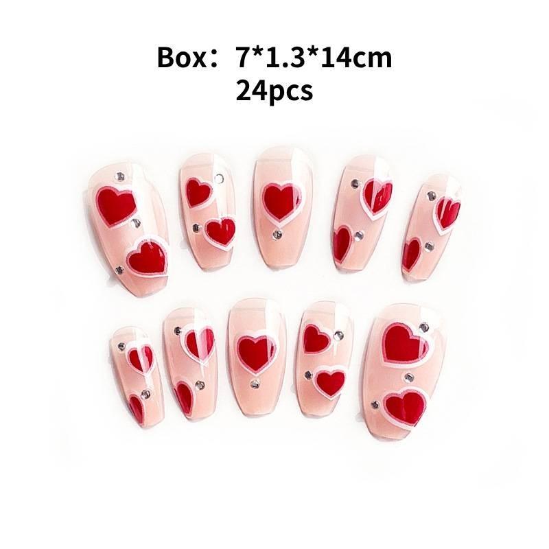 

Handmade Nail Wear Fashion Casual Simple Exquisite Classic Nail Style Patch