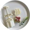 Traditional Pastries Cookie Stamp Hand Pressed Mooncakes Mold Bean Pastes Cake Bakewares Dessert Mould for Cooking Lover