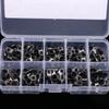 100 Pcs Fishing Rod Tips Repair Kit Replacement Part 0.9 6.6mm