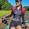 Tuta da Ciclismo Pro Sport Tuta Scimmia Piccola Manica Lunga Estate e Autunno Monopezzo Tuta da Ciclismo Strada GEL 20D