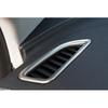 Cover Trim 2015-21 Dashboard Side Outlet Vent Sliver Steel For Benz C-Class W205