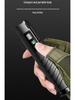 High-Intensity Black Aluminum Flashlight with Colorful Neon Light and Long Battery Life: Outdoor Multifunctional Torch
