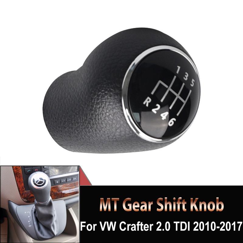 For VW Crafter 2.0 TDI 2010-2017 For Mercedes Vito Viano W639 Sprinter 906 Auto Accessories Gear Shift Knob Shifter Lever Handle