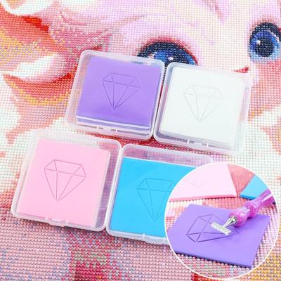 1/4PCS Large Size Diamond Painting Clay Cross Stitch DIY Enduring Stickiness Putty Wax Embroidery Mud Enduring Stickiness