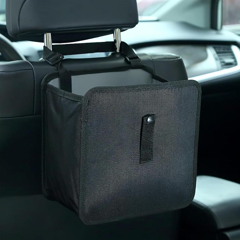 Xiaomi Stfolding Hanging Storage Bag Organizer Car Storage Bag Multifunctional Large Capacity Vehicle Garbage Bag Folding Trash Can