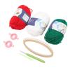 Knitter Looms Set Sock Weaver with Crochet Hook Knit Yarn Sock Knitting Machine for DIY Christmas Beginner