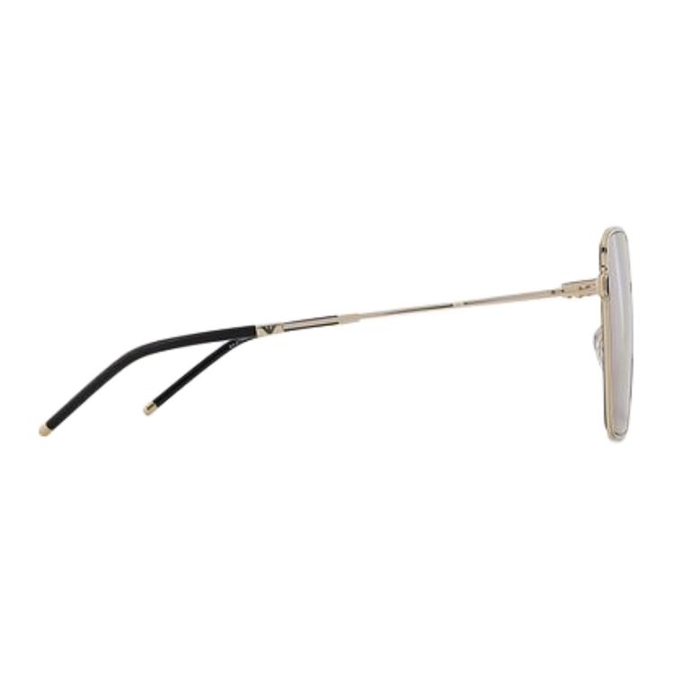 Emporio Armani Square Sunglasses With Side Logo Women sunglasses Gold EA2159D.L301373.L157.L