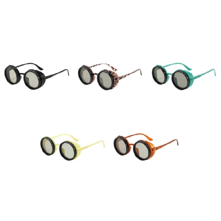 Unisex Retro Manual Dimming Sunglasses ND Adjustable Design Outdoor PC Frame Comfortable Fit