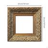 Cornice Portafoto in Legno Intagliata e Ornata per Fotografi, Collezionisti d'Arte, Parete Galleria,
