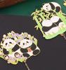 Creative Book Markers Metal Reading Bookmarks Panda Page Markers Lovely Bookmarks for Book Lovers