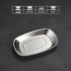 Koreanisches Grillpfannen- und Warmhalteplatten-Set aus Edelstahl: Barbecue-, Gemüse-, Nordic Gold- und Cheung Fun-Teller