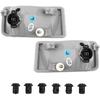 MAYASAF Smoked Lens Fog Light Pair Of Bumper Fog Lamp For CHEVY 2007-14 Silverado/Suburban/Avalanche/Tahoe, For GMC 2007-14 Sierra/Yukon, 2007-08