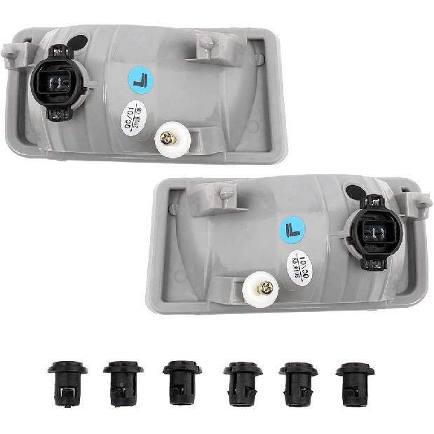 MAYASAF Smoked Lens Fog Light Pair Of Bumper Fog Lamp For CHEVY 2007-14 Silverado/Suburban/Avalanche/Tahoe, For GMC 2007-14 Sierra/Yukon, 2007-08