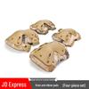 Camouflage Protective Knee and Elbow Pad Set
