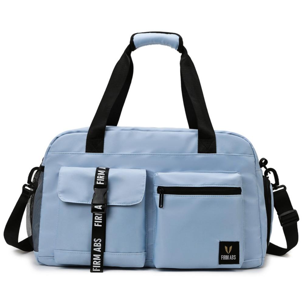Sport Fitness Tasche, Neue Nass- und Trockentrennung Doppeltasche Gepäck, Modische Textur, Einfache und Beliebte Großraum-Reisetasche