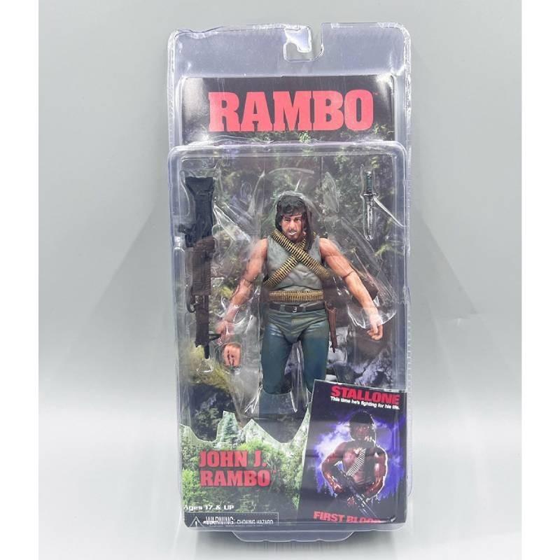 First Blood Rambo Survival Edition Sylvester Stallone 7 Inch Pvc Action Figure