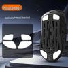 Applicable Pwnage Trinity CF Mouse Anti-Slip, Sweat-Absorbing Carbon Fiber Foot Pads & Back Stickers