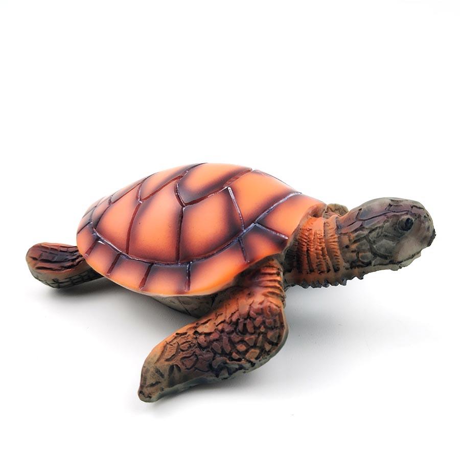 Artificial Polyresin Aquatic Sea Turtle Tortoise Aquarium Ornament Fish Tank Decoration Turtle Decor Turtle Pet Toys Mini Home