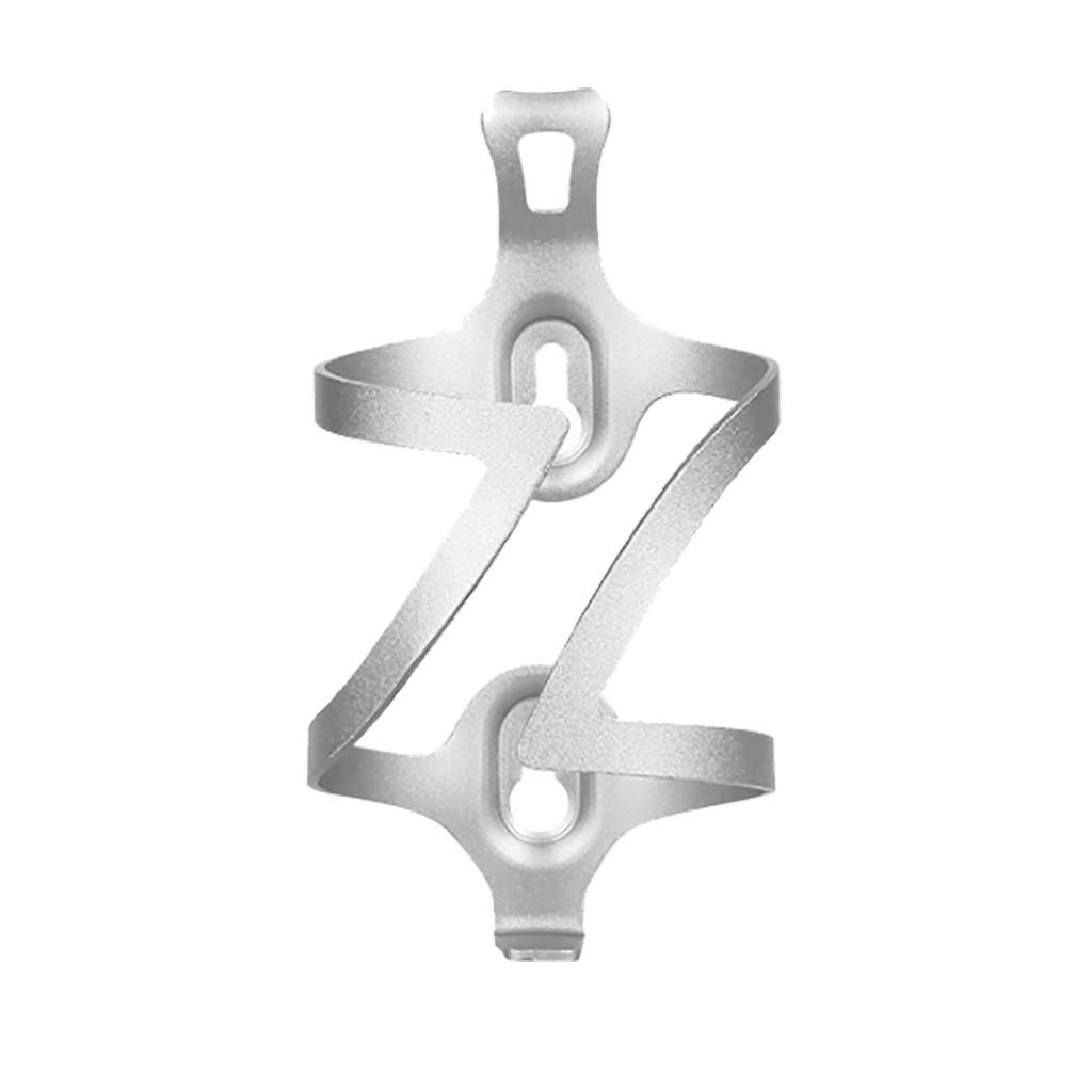 

Bicycle Bottle Holder Aluminum Alloy One-piece Forming Bilateral Bottle Cage срібний