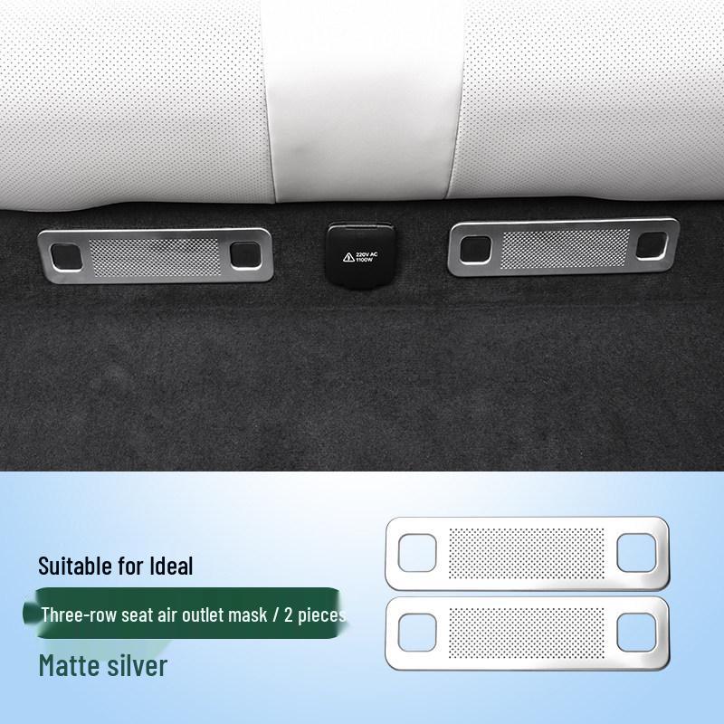 Li Auto L9 Rear Seat Air Vent Cover for L8, L7, L6 Interior AC Modification