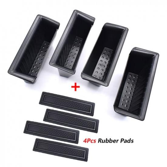 4PCS For -2025 Ram 1500 Car Door Side Armrest Organizer Storage Box