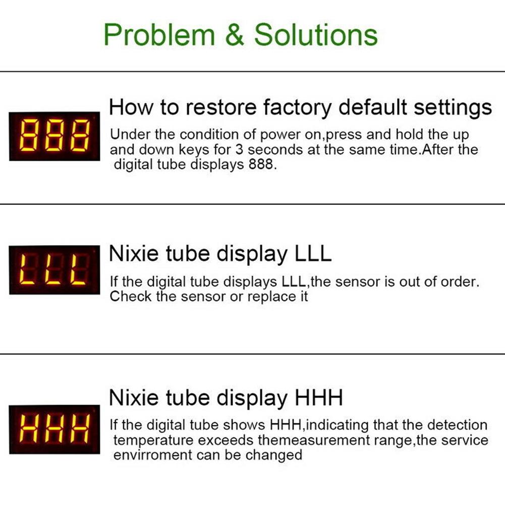 Controler Digital de Temperatură Tester Sondă Comutator Termostat