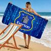 Everton Football Club Print Beach Towel, Large Soft Quick Dry Towel for Beach Camping Swimming