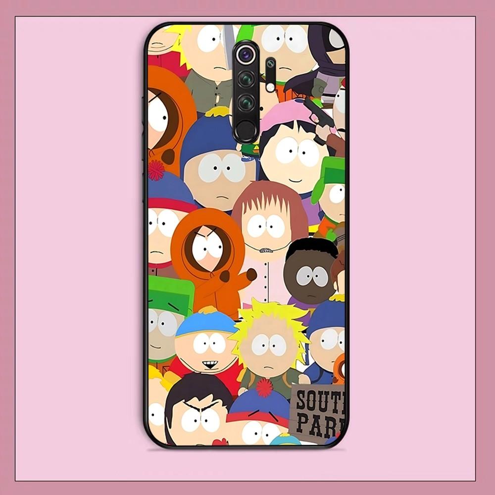 Cartoon Funny S-South-P-Park Phone Case For Redmi Note 4 X 5 A 6 7 8 T 9 9S 10 11 11S 11Epro Poco M3 Pro