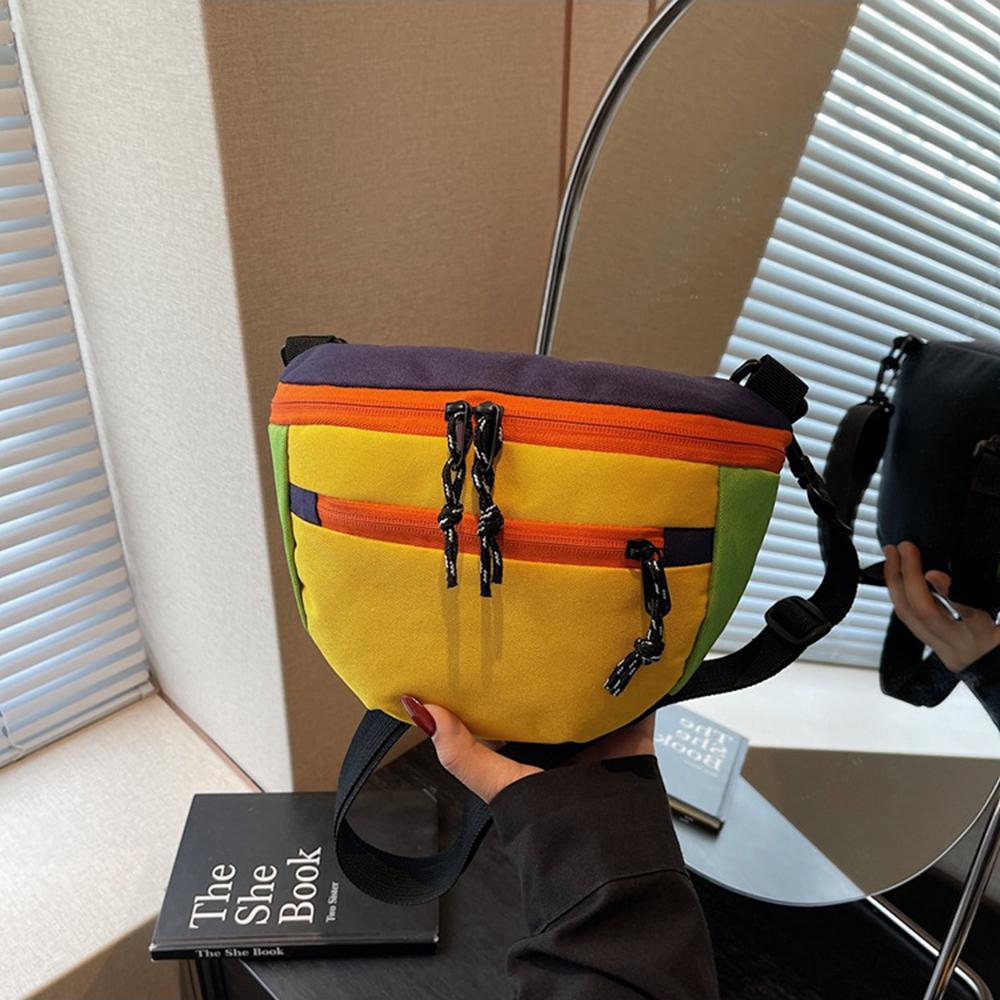 Large Capacity Dumpling Shoulder Bag Korean Style Sports Crossbody Bag Girls Boys