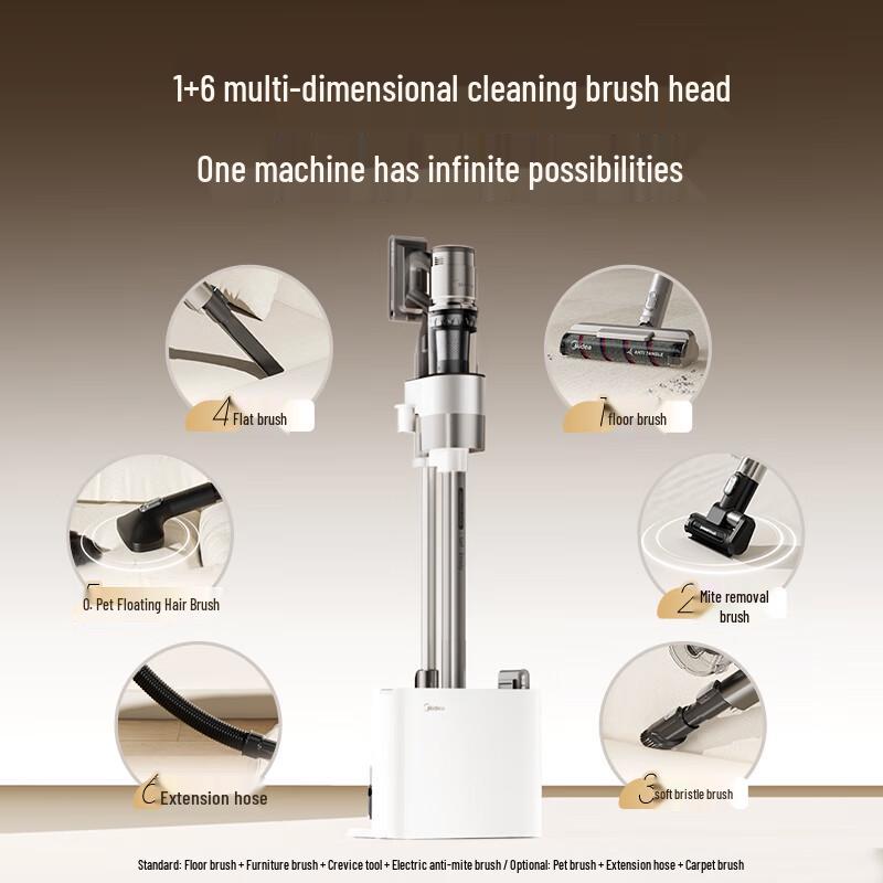 Midea F30station AI Self-Emptying Wireless Handheld Vacuum