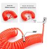 High-Pressure Retractable Air Hose with Quick Couplings