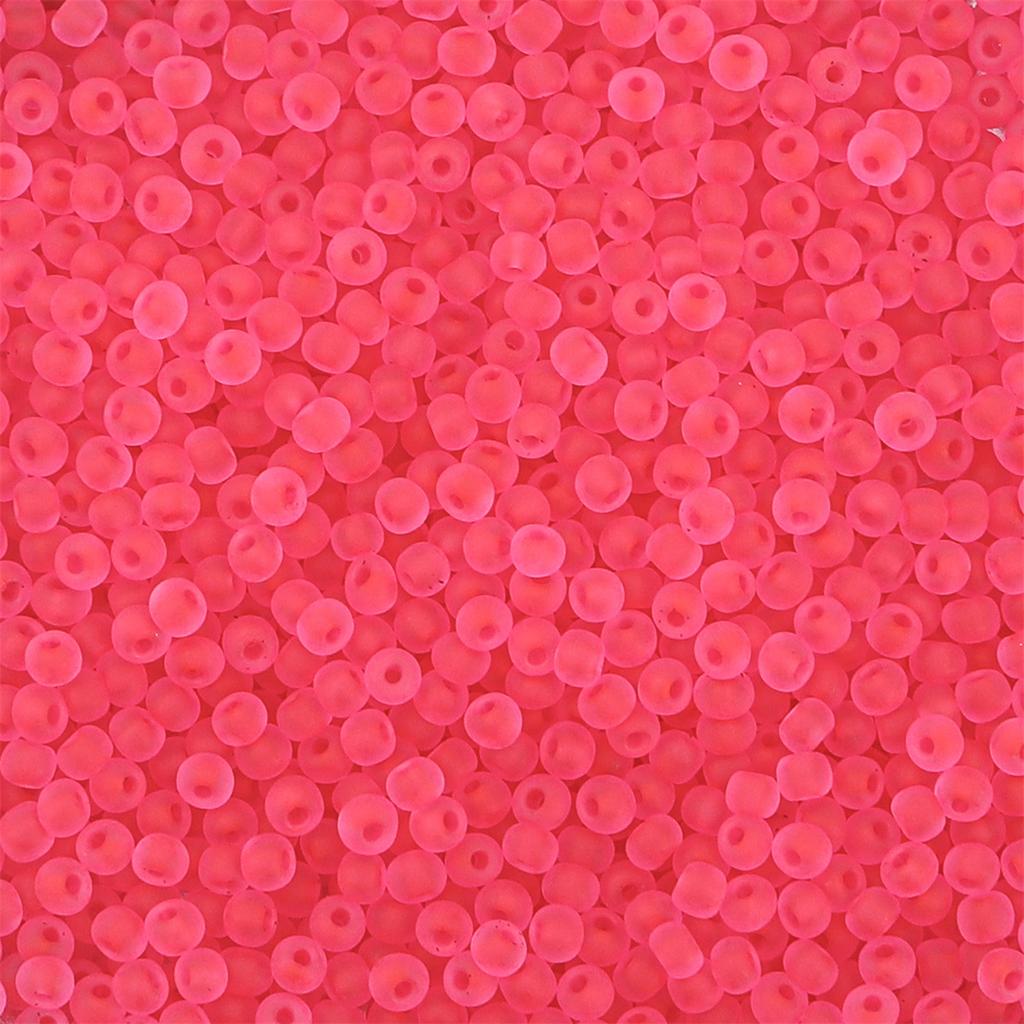 Frosted Clear Glass Seed Beads, DIY Jewelry Making Supplies