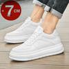 Scarpe Oxford da Uomo con Rialzo Aumentano Altezza 7cm Sneakers Sportive Tempo Libero Moda Taglie Forti 36-45