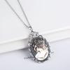 High Quality Oval Natural Seashell Mother Head Pearl Tree Of Life Pendant For Women Copper Choker Necklace Creative Jewelry Gift