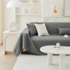 Teddy Velvet Waterproof and Anti Slip Solid Color Minimalist Sofa Cover Cloth Full Cover Cloth Winter Living Room Fabric Blanket