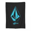 V-Volcom Logo Blanket Soft Warm Flannel Throw Blanket Bedding for Bed Travel Home Sofa