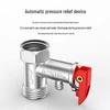 Universal Water Heater Safety Valve with Pressure Relief & One-Way Check Valve