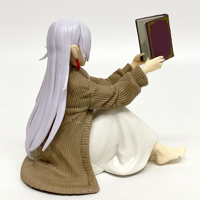 Beyond Journey's End ReadindFrieren Anime Figure Desktop Cute Frieren PVC Action Figure Figurine Model Doll Toy