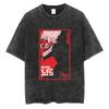 Anime Dandadan Ayase Momo Okarun Graphic T Shirt Men Women Manga Tshirt Washed Cotton Tee Harajuku Male Vintage Casual Tshirt