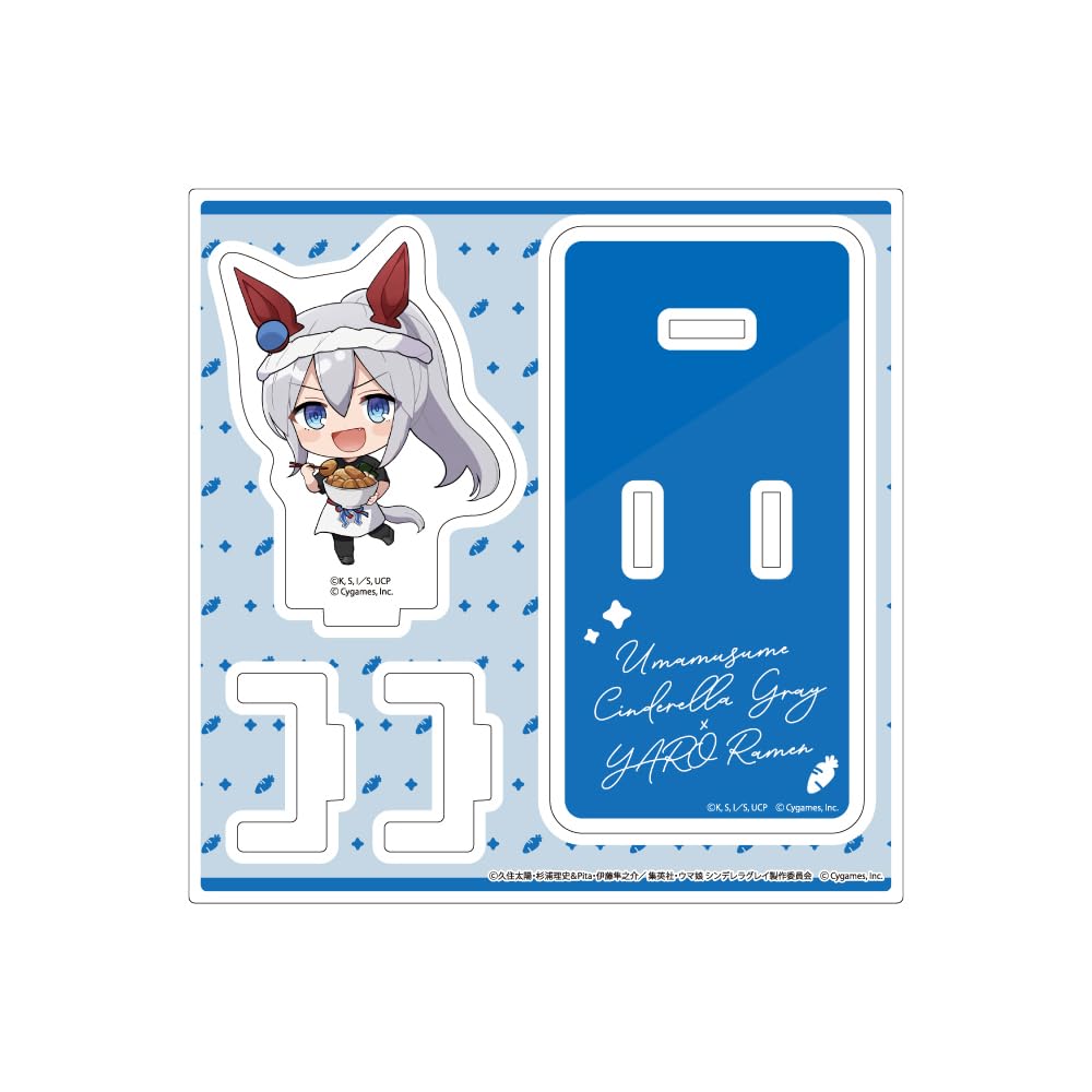 

Аниме Мусуме Золушка 03 Раменная Тамамо Кросс Персонаж Акриловая Подставка Планшет Ума Серый вер.. [Мини-иллюстрация]