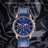 New Fashion Women Leather Band  Quartz Analog Wrist Watch