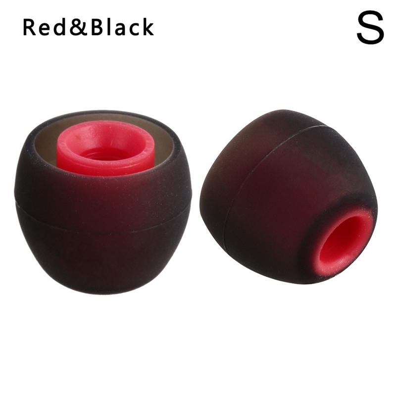 12 Pcs 3.8mm In-Ear Earphone Sleeve Universal Colorful Soft Silicone Earbuds Replaceable Rubber Ear Tips Headphone Accessories